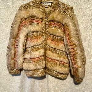 Vintage zip up sweater Adult Small